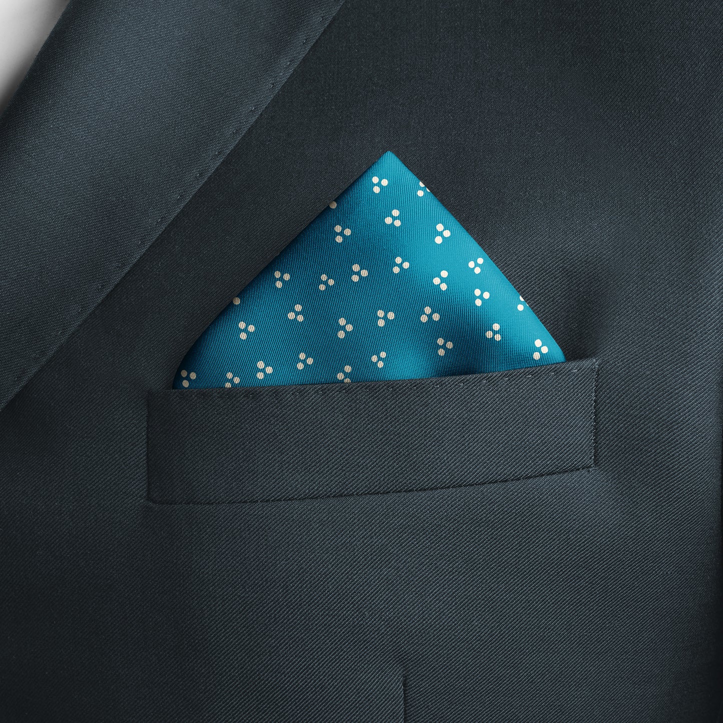 Pocket Square Triple Dot Mini