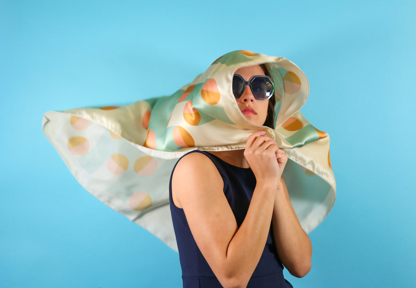 Big Sugar - large silk scarf