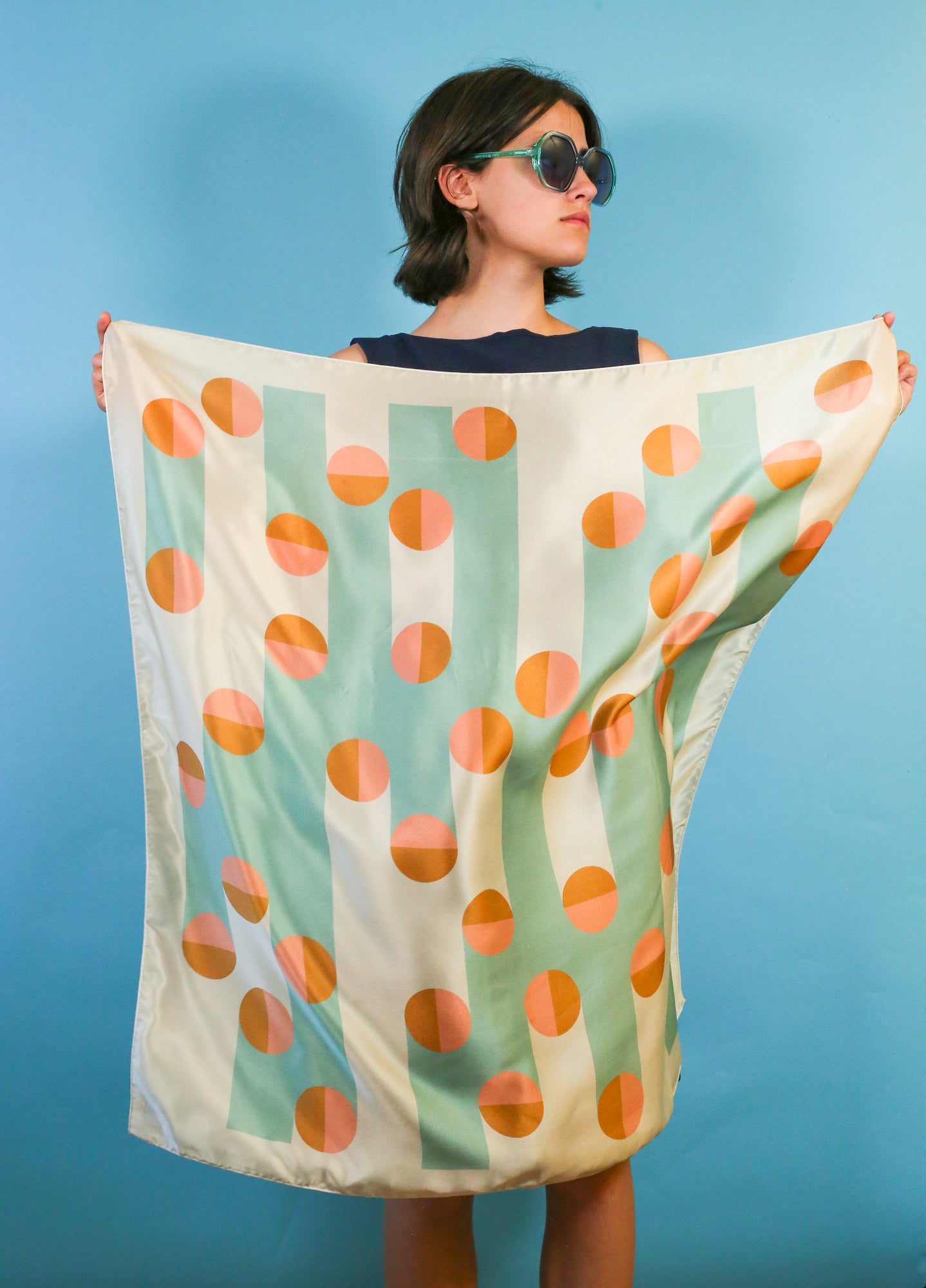 Big Sugar - large silk scarf