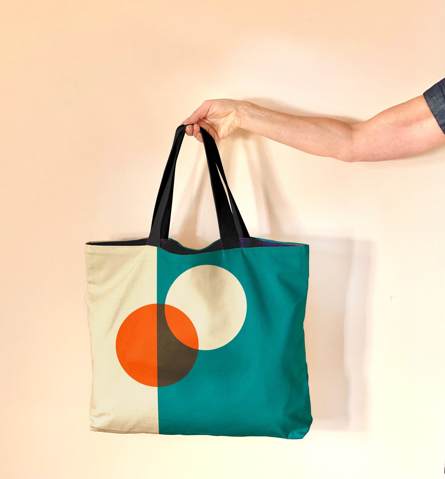 Bauhaus oversized tote