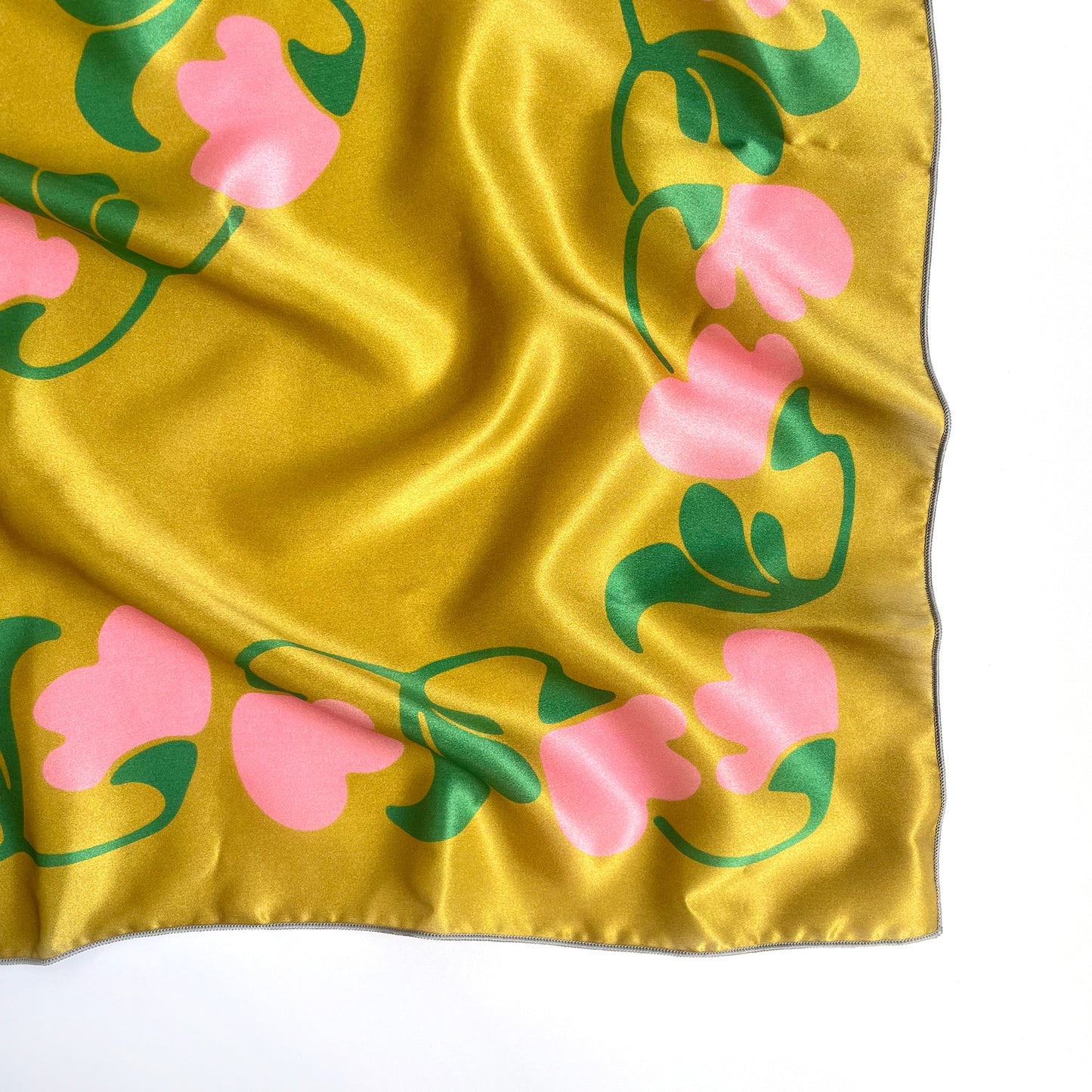 Metro - art deco square silk neckerchief