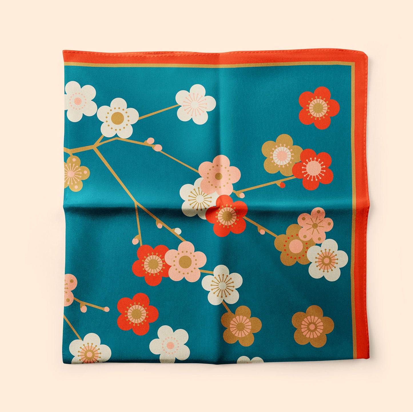 Origami mini scarf / pocket square