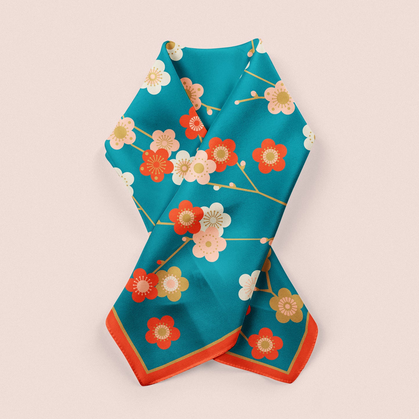 Origami mini scarf / pocket square