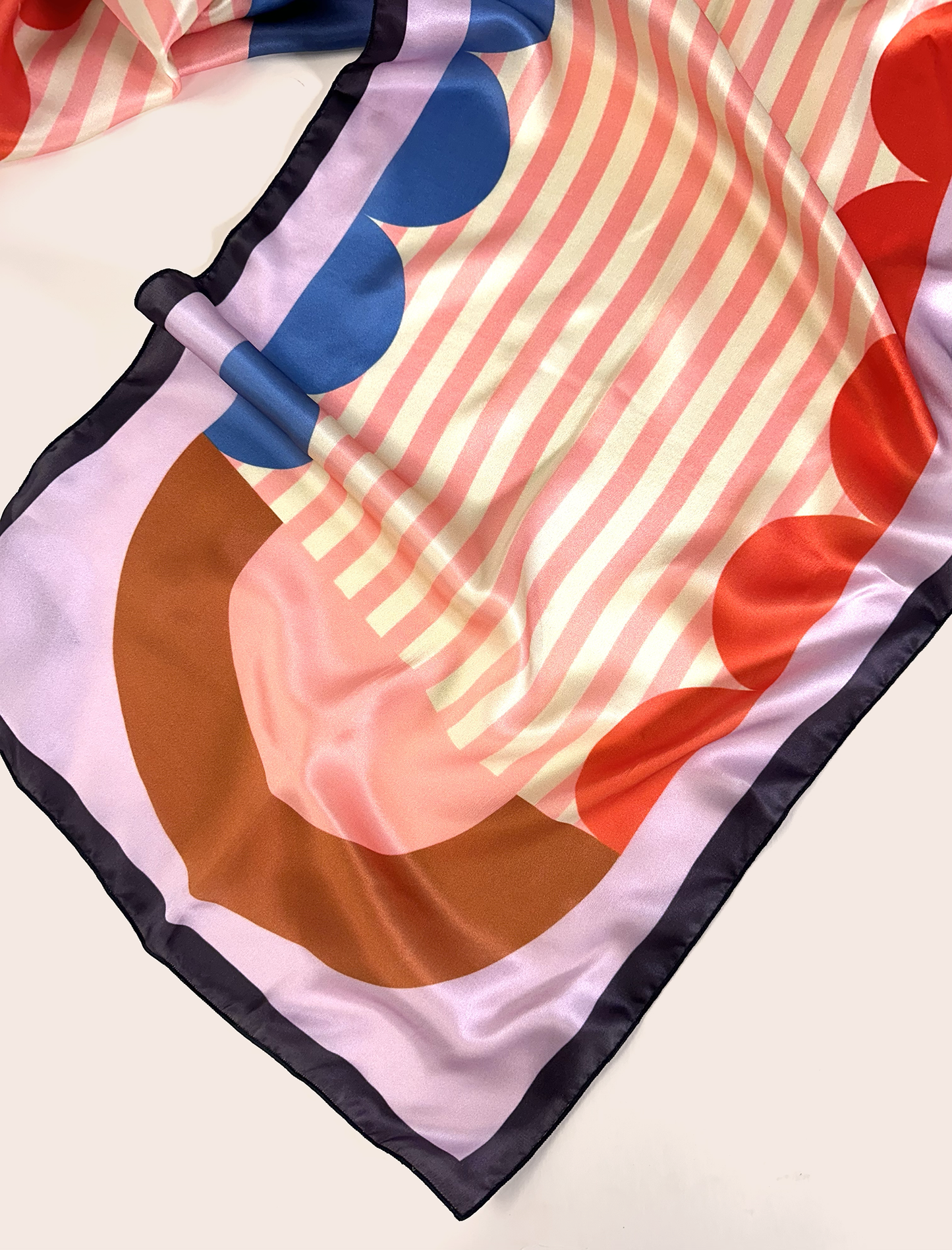 Bossa Nova long silk scarf