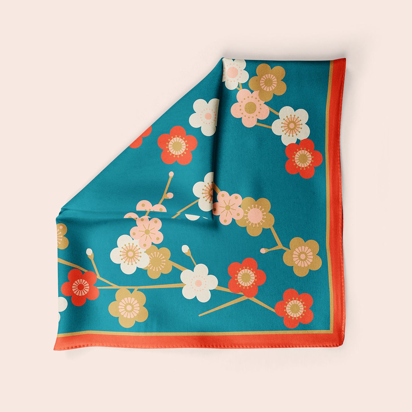 Origami mini scarf / pocket square