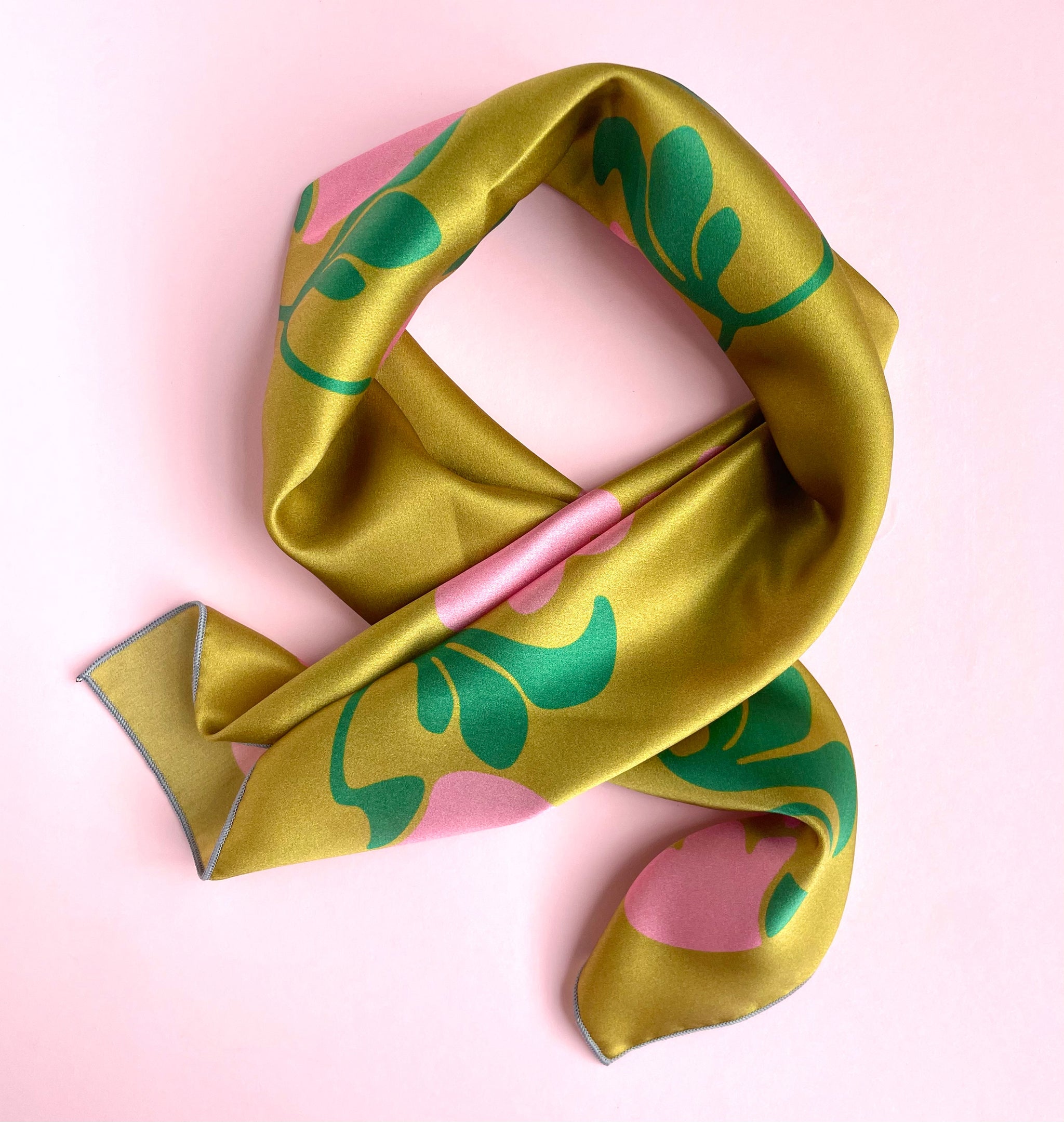 Metro - art deco square silk neckerchief – mrsfishkin